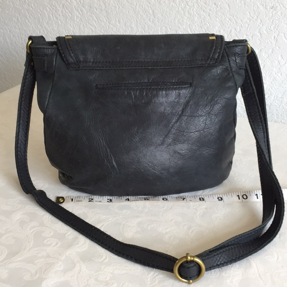 The ask studded flap crossbody leather bag - Picture 2 of 8